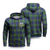 Johnson Modern Tartan Crest Hoodie